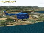 FS2004 Philippine Navy BO-105 No. 411