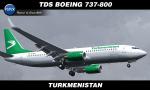 FSX/P3D/FS2004 Boeing 737-800 Turkmenistan  Textures