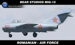 FSX/P3D Bear Studios Mig-15 Romanian Air Force Textures