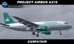 FSX/FS2004/P3D Carpatair Airbus A319 Textures