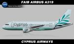 FAIB Airbus A319 - Cyprus Airways Textures