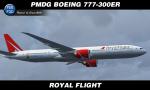 PMDG Boeing 777-300ERX - Royal Flight Textures