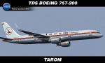 FSX/P3D/FS2004 TDS Boeing 757-200 Tarom Classic  textures