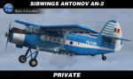 Sibwings Antonov An-2 Private Textures