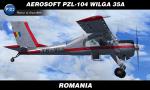 Aerosoft PZL-104 Wilga 35A - Romania Silver textures