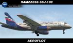 X-plane Ramzzess Sukhoi SSJ-100 Aeroflot Textures