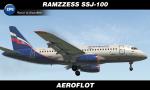 X-plane Ramzzess Sukhoi SSJ-100 Aeroflot  Textures