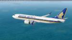Singapore Airlines Boeing 737max 8 (2 variants) Textures