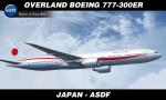 FS9/FSX SMS Overland Boeing 777-300ER in Japan - Air Self Defence Force Textures