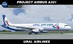 FSX/FS2004/P3D Airbus A321-231 Sharklets - Ural Airlines Textures