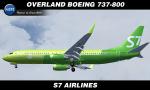 SMS/Overland Boeing 737-800 S7 Airlines Textures