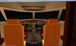 FSX: new passenger cabin's and 2D/3D cockpit textures for the original Bombardier Global Express XRS by Fr. Bill Leaming and Richard Schwertfeger.
