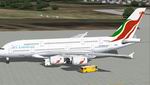 FS2004
                  Airbus A380 Sri Lankan textures only.