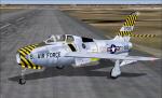 F-84F Thunderstreak 52-7080 Textures