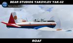 FSX/P3D Bear Studio Yakovlev Yak-52 ROAF - Textures
