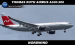 FSX/P3D Airbus A330-200 Nordwind Textures