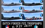 Dutch Fokker F27 Troopships