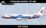 Overland Boeing 737-800 - Air China Textures