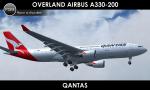 Overland Airbus A330-200 - Qantas Textures