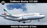 FS2004/FSX TinMouse  Boeing 737-200 - Islamic Republic of Iran Textures