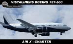 FSX/P3D/ FS2004 Boeing 737-500 - AIR X Charter Textures