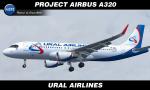 FSX/P3D/FS2004 Airbus A320 - Ural Airlines Textures