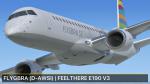 Feelthere Embraer 190 FlygBRA (German Airways)  (D-AWSI) Textures