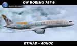 FSX/P3D QW Boeing 787-9 - Etihad Adnoc Textures