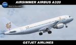 FSX/P3D AirSimmer Airbus A320 GetJet Textures