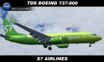 FSX/P3D/FS2004  Boeing 737 Max8 S7 Airlines Textures