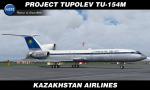 Kazakhstan Airlines Tupolev Tu-154M Textures