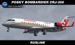 FSX/FS2004 Bombardier CRJ-200 Rusline Textures