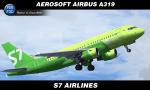 P3D Aerosoft  Airbus A319 S7 Airlines Textures