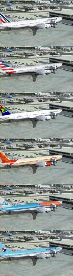 Boeing 777-300ER Mega Package - 18 High Quality Liveries with GE90 Sound Pack