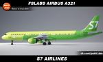 MSFS FSLabs Airbus A321 S7 Airlines Textures