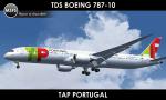 FSX/P3D TAP Portugal Boeing 787-10 Textures