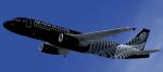 Airbus A320 Air New Zealand All Blacks Package