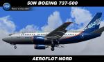 FSX/FS2004 50North Boeing 737-500 Aeroflot-Nord textures 