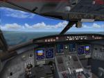 FSX default CRJ 700 upgraded VC textures