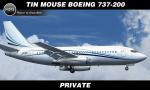 FSX/FS2004 TinMouse Boeing 737-200 - Private N912NB Textures