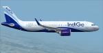 FSX/P3D Airbus A320neo IndiGo Textures