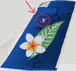 TAIL CORRECTION for ISDT ATR 72-600 Lao Airlines RDPL-34225