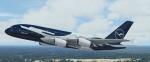 FSX/P3D Airbus A380 Lufthansa "100 Years" Textures