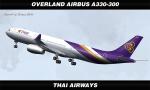 FSX/FS2004 Overland Airbus A330-300 - Thai Airways Textures