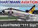 FS2004/2002                   EE Lightning F.Mk.1A 111 Squadron Textures only