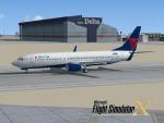 FSX Delta Air Lines Textures for the  Default  Boeing 737-800