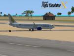 FSX Default Gulf Air Texture for the Boeing 737-800