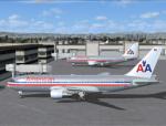 FSX Boeing 767-200 American Airlines Textures & Traffic