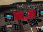 FSX Default B747-400 Modified Virtual Cockpit