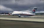 FSX/FS2004 QW Avro RJ100 China Eastern Airlines Textures
